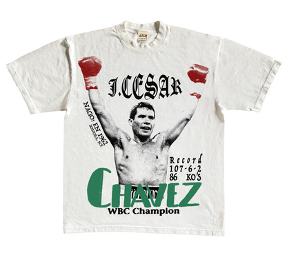 Julio Cesar Chavez Tee (White)